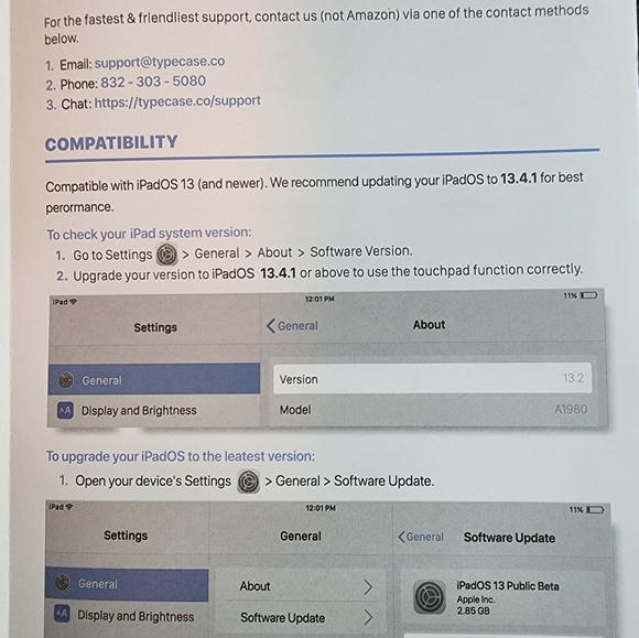 TYPECASE TOUCH Keyboard for iPad. 10.2. - Picture 11 of 12